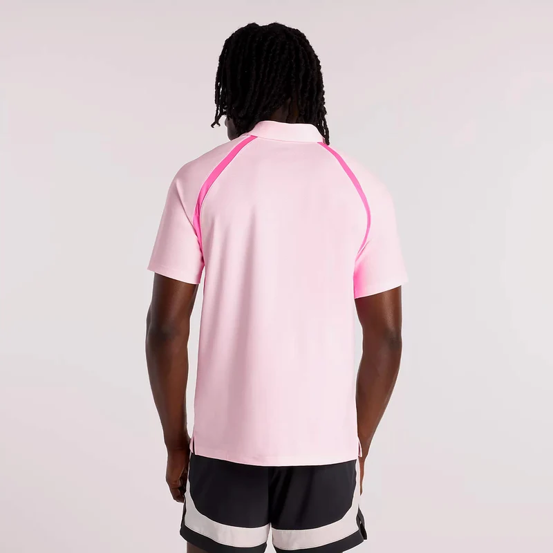 Tournament T-Shirt Herren-rosa, weiß