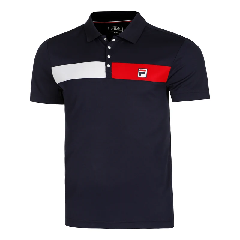 Jayden Polo Herren-Dunkelblau,Rot