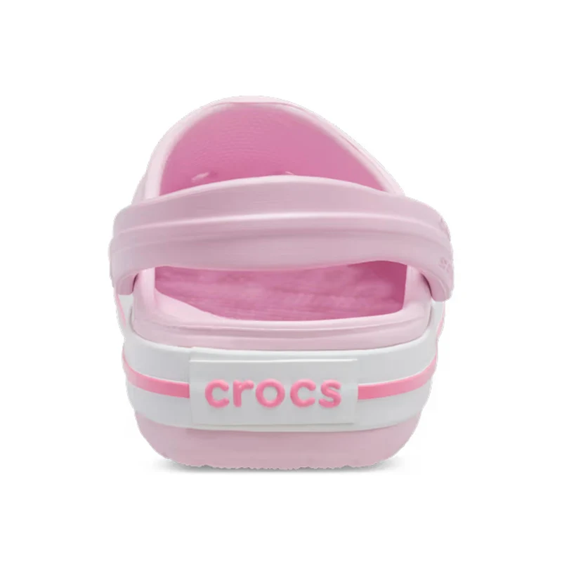 Crocband Clog Badelatschen Kinder - rosa, weiß