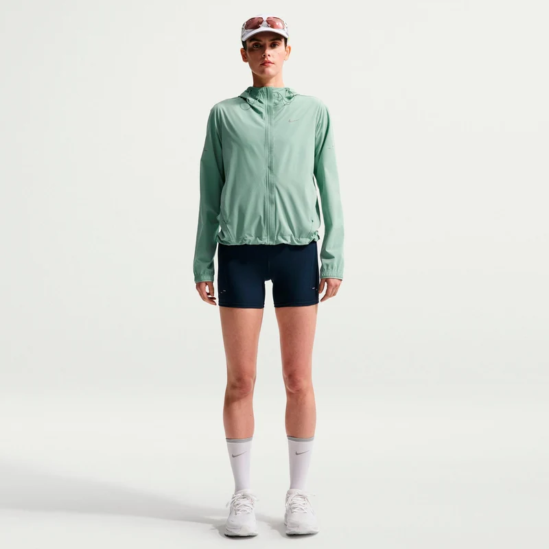 Swift Laufjacke Damen - hellgrün, silber
