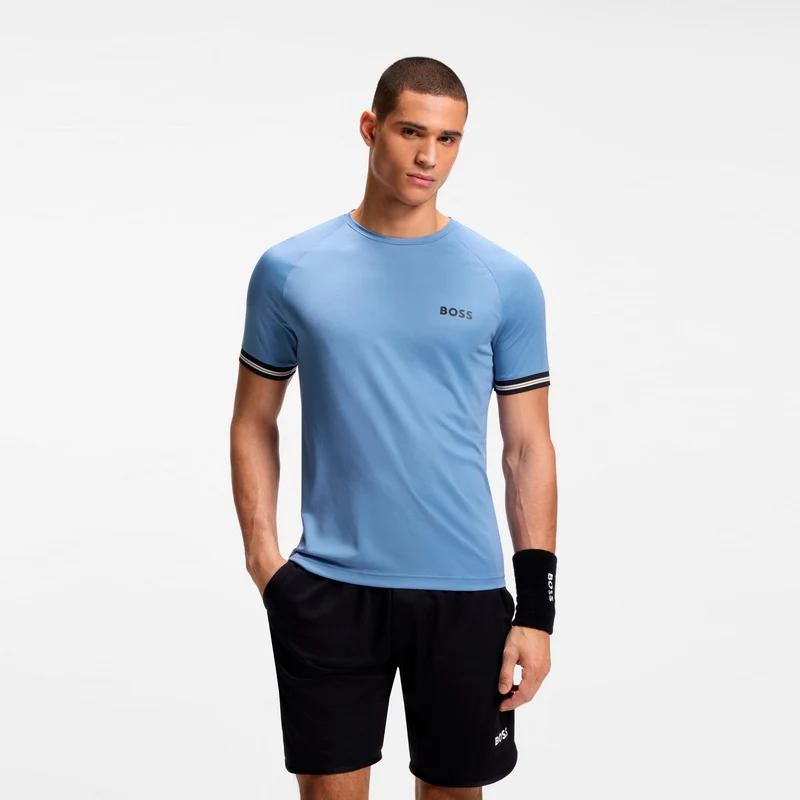 Serve 2 T-Shirt Herren-blaugrau