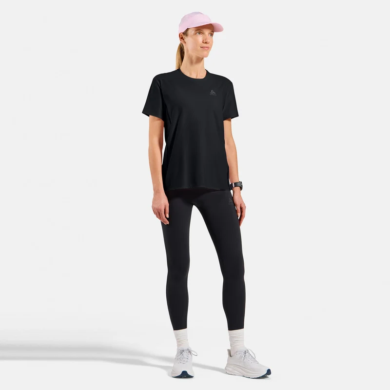 Zeroweight Chill-Tec Laufshirt Damen-schwarz