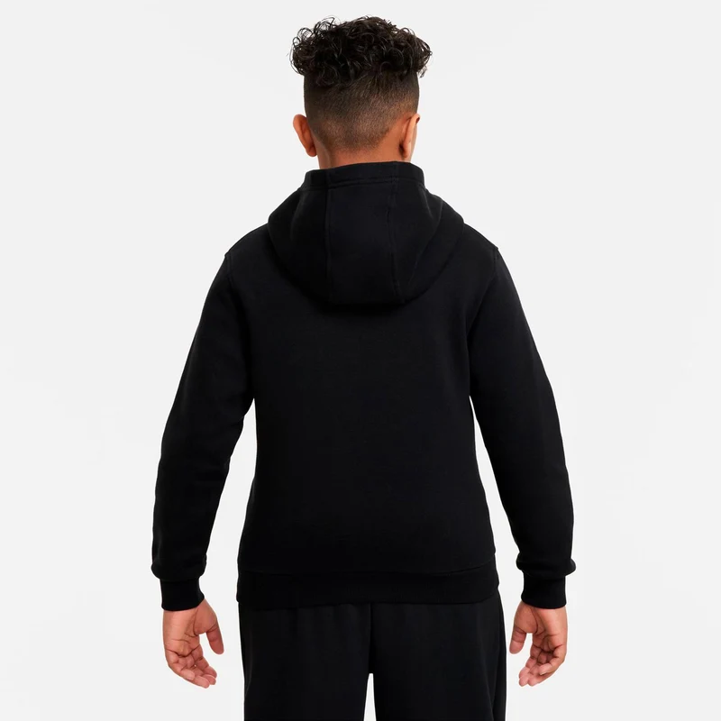 Club Fleece Hoody Kinder - schwarz