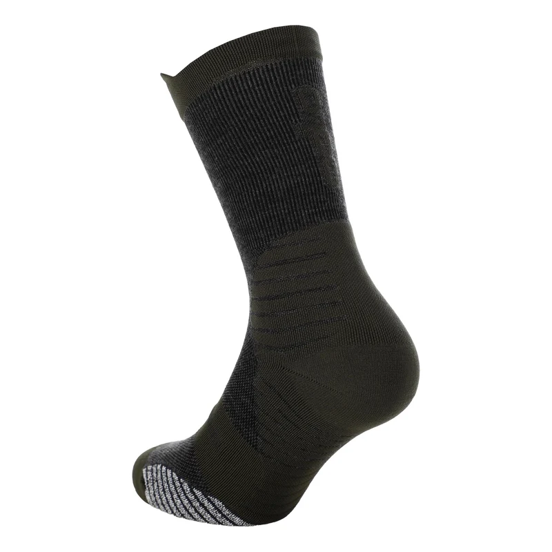 Performance Merino Trail Laufsocken Unisex-dunkelgrün