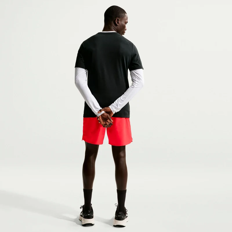 Challenger 7in Brief-Lined Laufshorts Herren - hellrot, hellrot