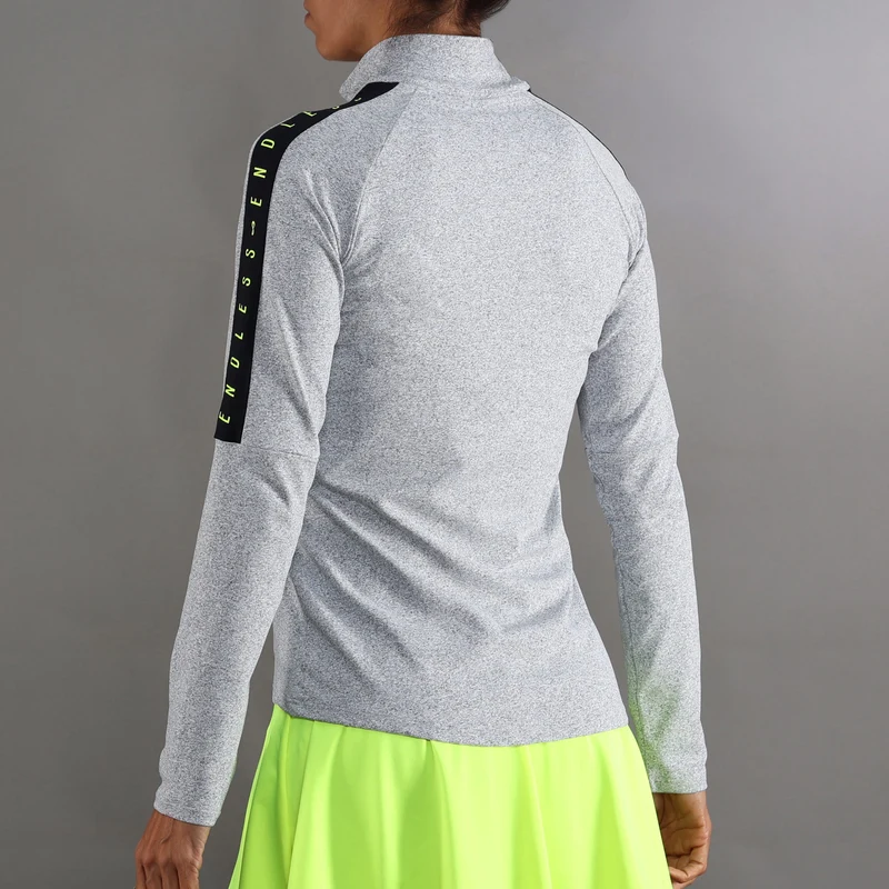 Kirsch Iconic Ii Longsleeve Damen-Grau,Schwarz
