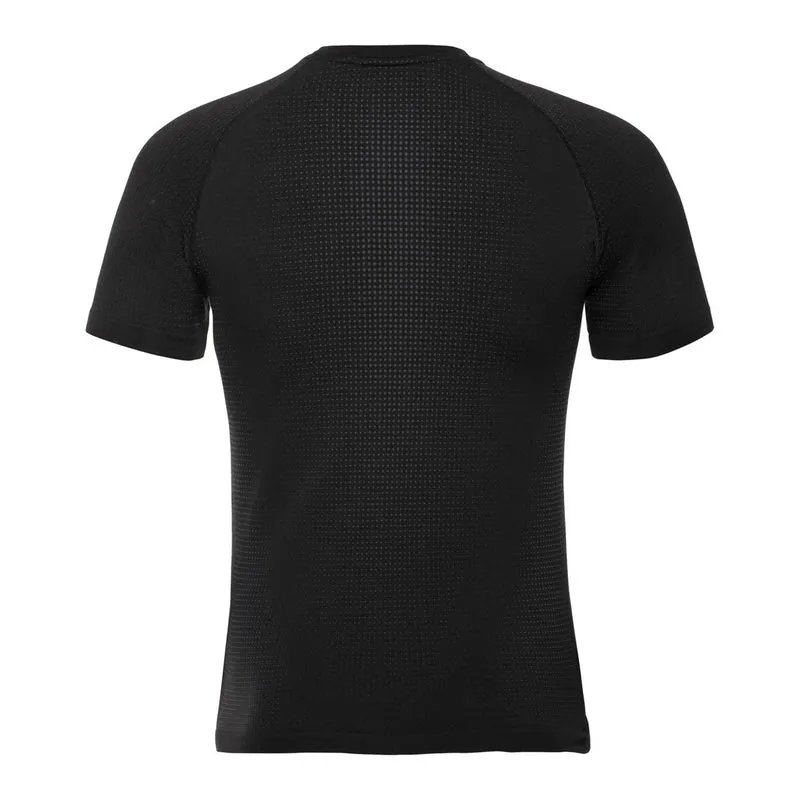 Performance Warm Eco BI Top Crew Neck T-Shirt Herren-Schwarz