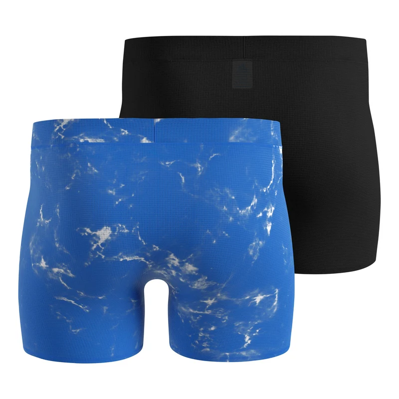 Active Light Graphic 2 pack Boxer Short Herren-blau, schwarz
