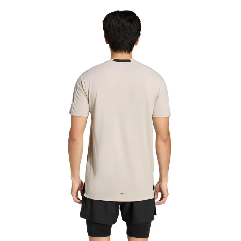 D4T T-Shirt Herren - grau, schwarz