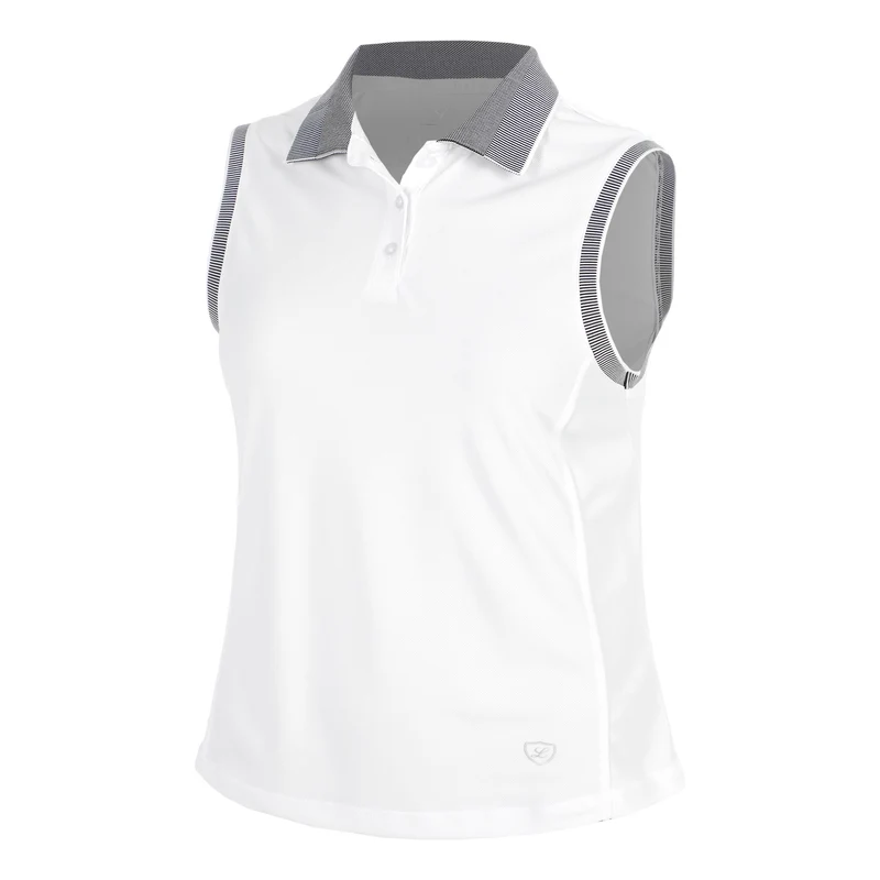American Alva Polo Damen - weiß