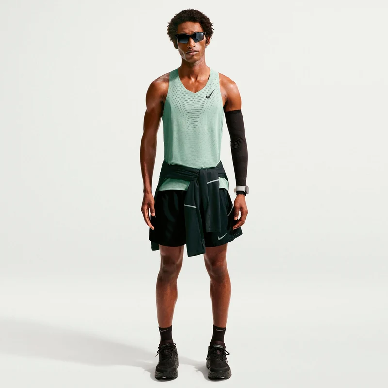 AeroSwift Laufshirt Herren - mint, schwarz