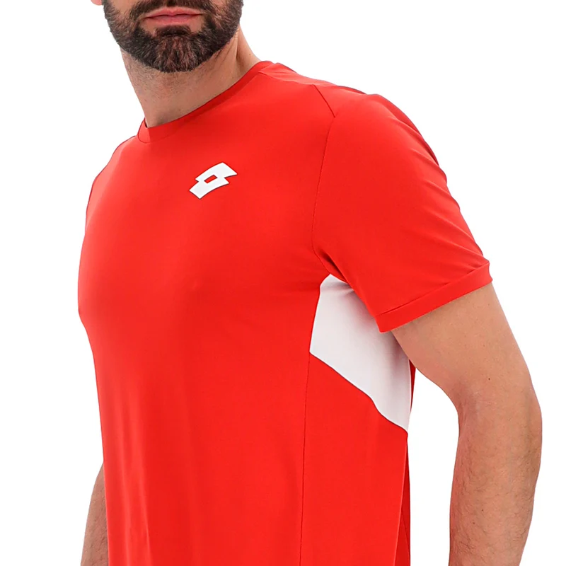 Squadra IV T-Shirt Herren - rot, weiß