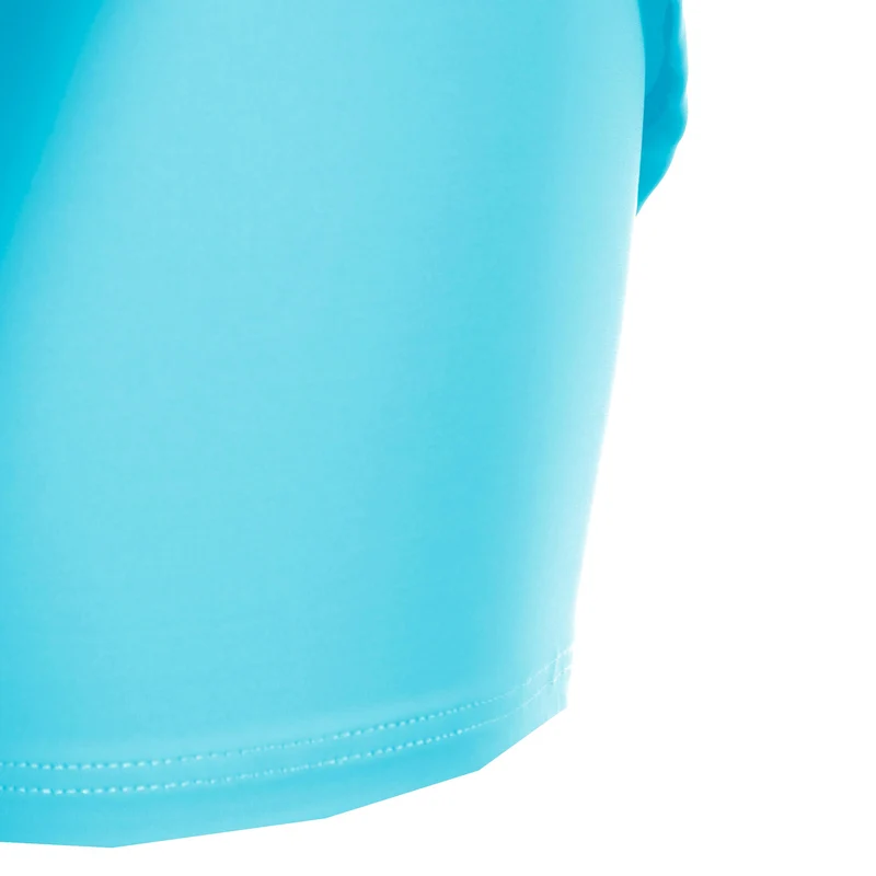 Minimal High Waist Rock Damen-Blau