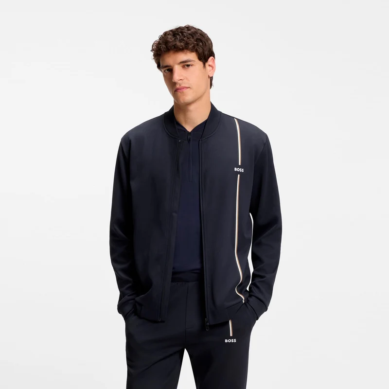 Game Full Zip Trainingsjacke Herren - dunkelblau