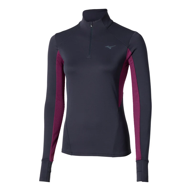 Active Warmalite Half Zip Laufshirt Damen-Blau