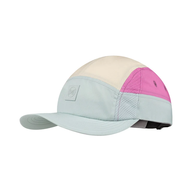 5 Panel Go Cap Unisex-grün, mehrfarbig