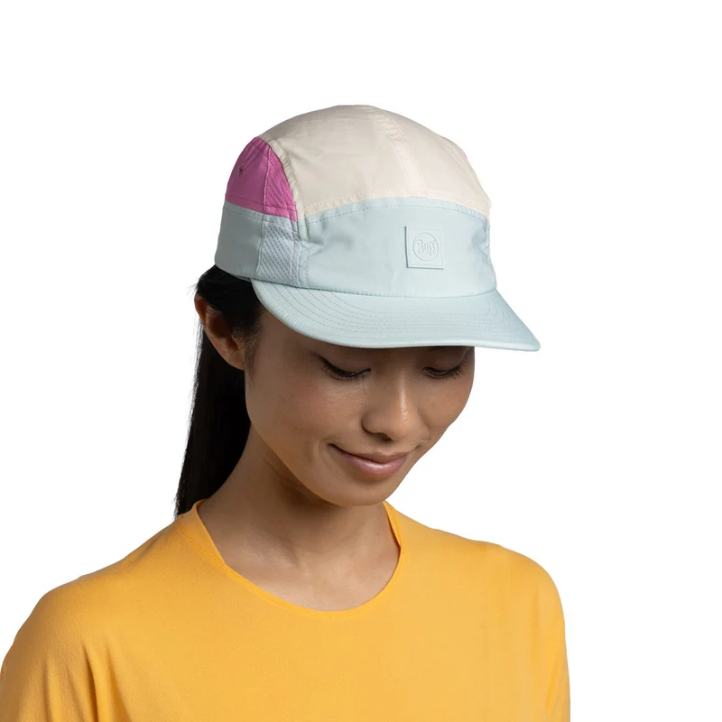 5 Panel Go Cap Unisex-grün, mehrfarbig