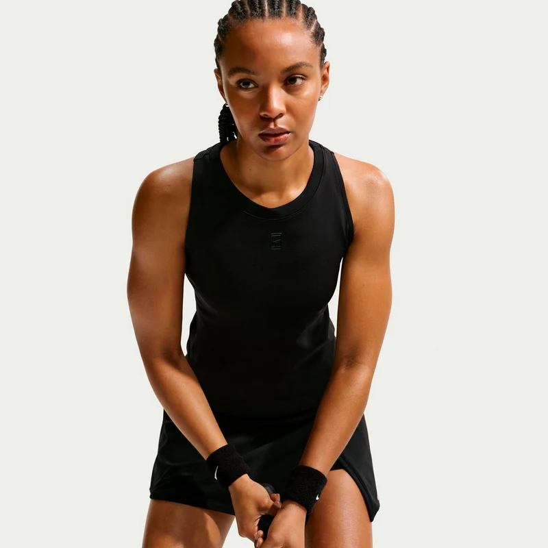 Court Dri-Fit Advantage Tank-Top Damen-Schwarz,Schwarz
