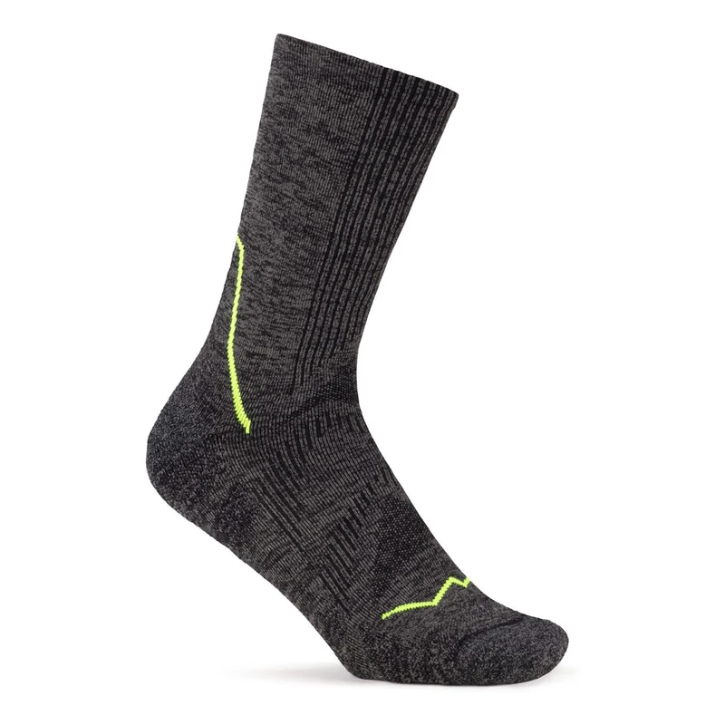 Dryflx Crew Laufsocken Unisex - schwarz