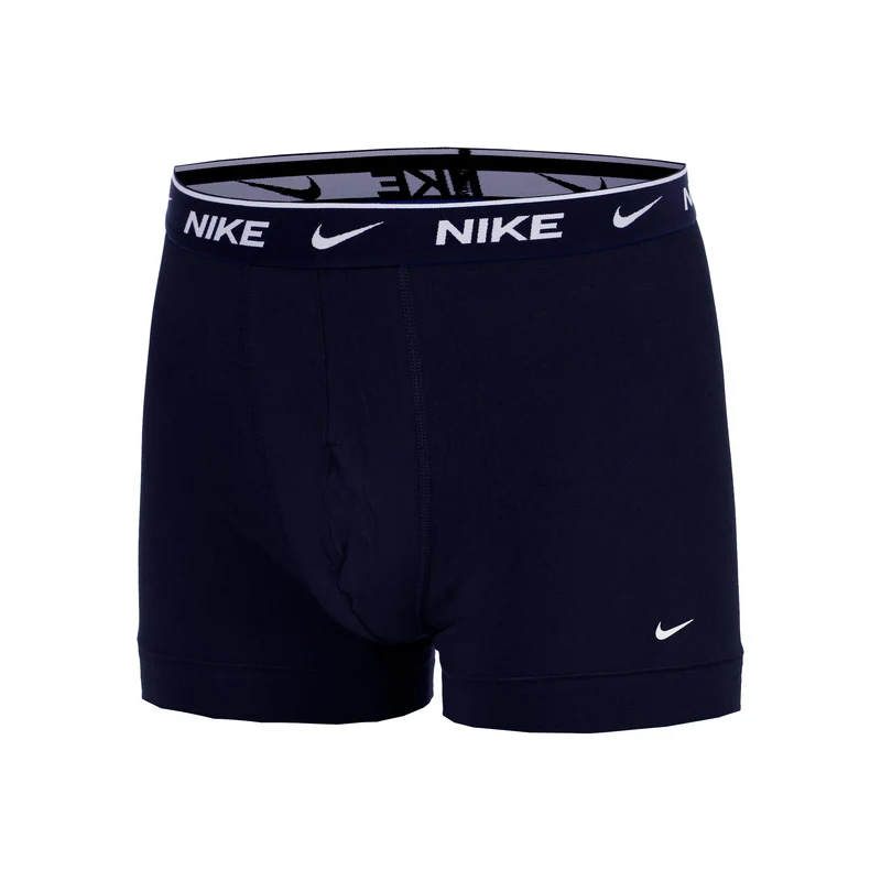 Essential Cotton Stretch Trunk Boxer Short 3er Pack Herren - hellblau, orange