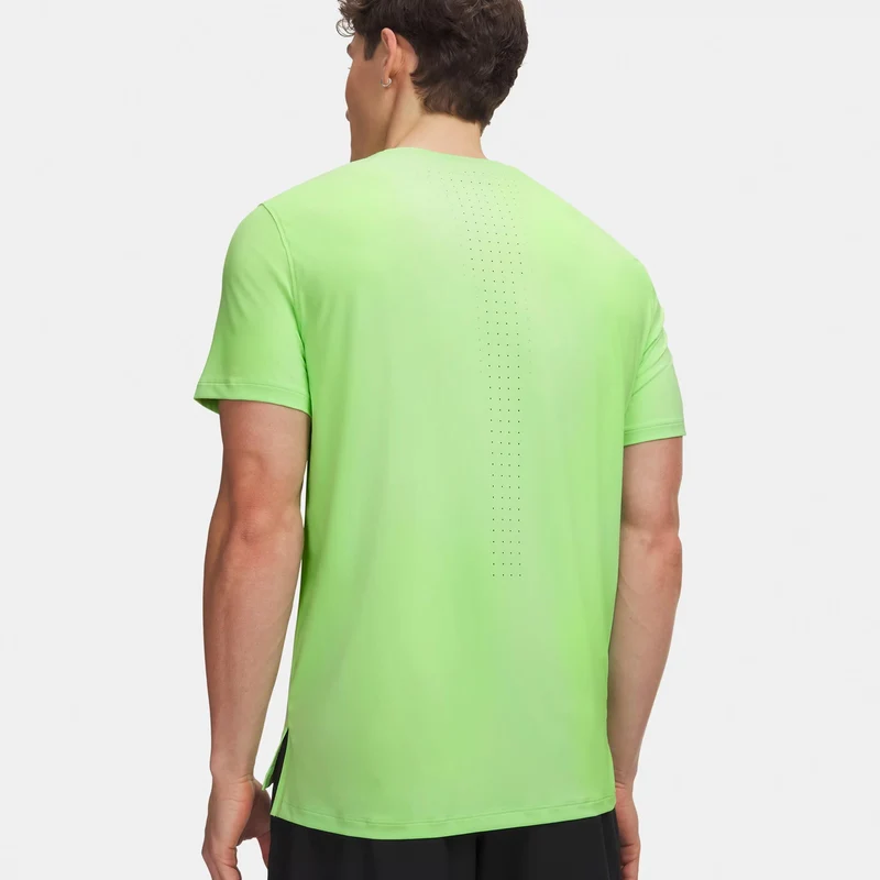 Velociti Pro Laufshirt Herren - neongrün, silber