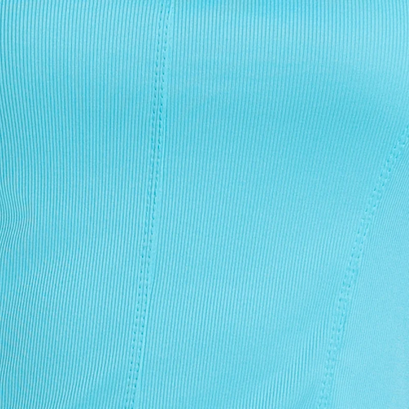 Crosscourt Tank-Top Damen - türkis, weiß