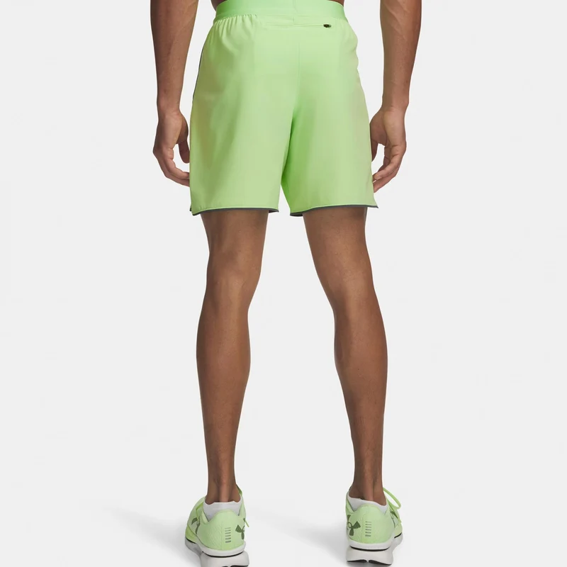 Velociti Pro 7in Laufshorts Herren-neongrün, silber
