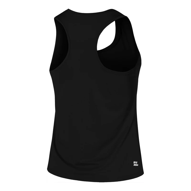 Crew Racerback Tank-Top Damen - schwarz