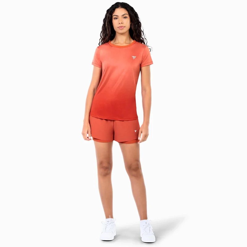Team Stretch Shorts Damen - rost