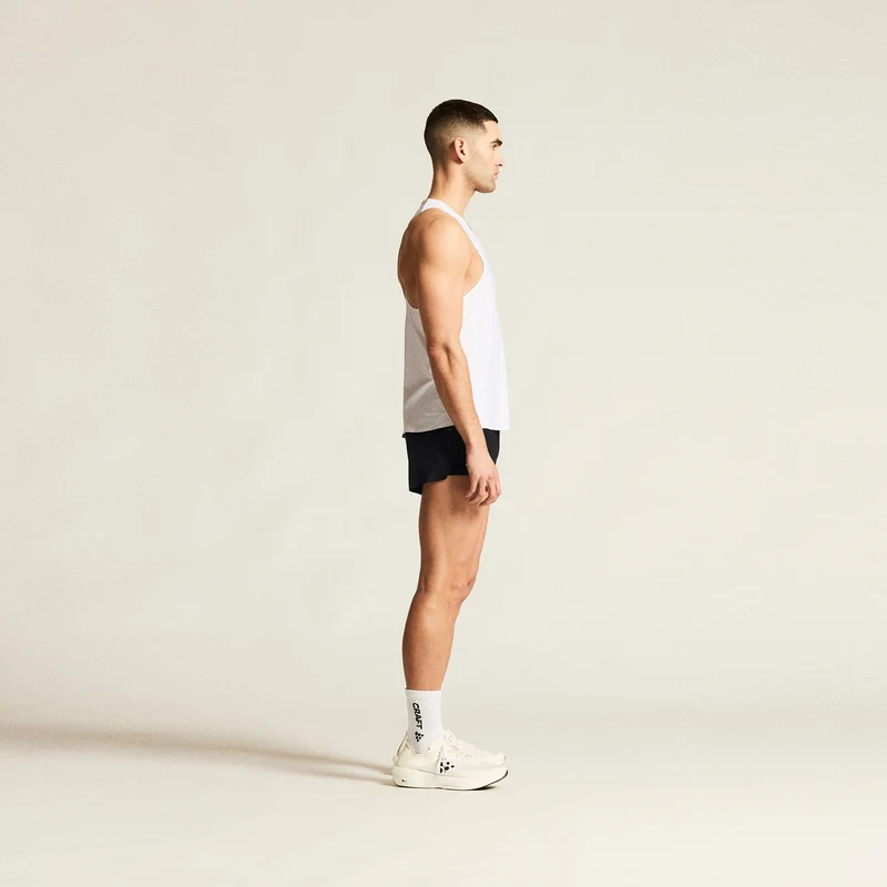 Race Day Laufshorts Herren - schwarz
