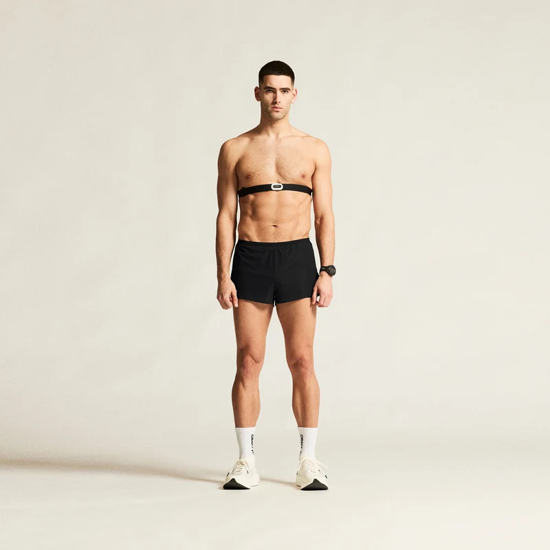 Race Day Laufshorts Herren - schwarz