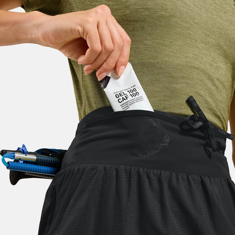 X-Alp Trail Laufshorts Damen-schwarz