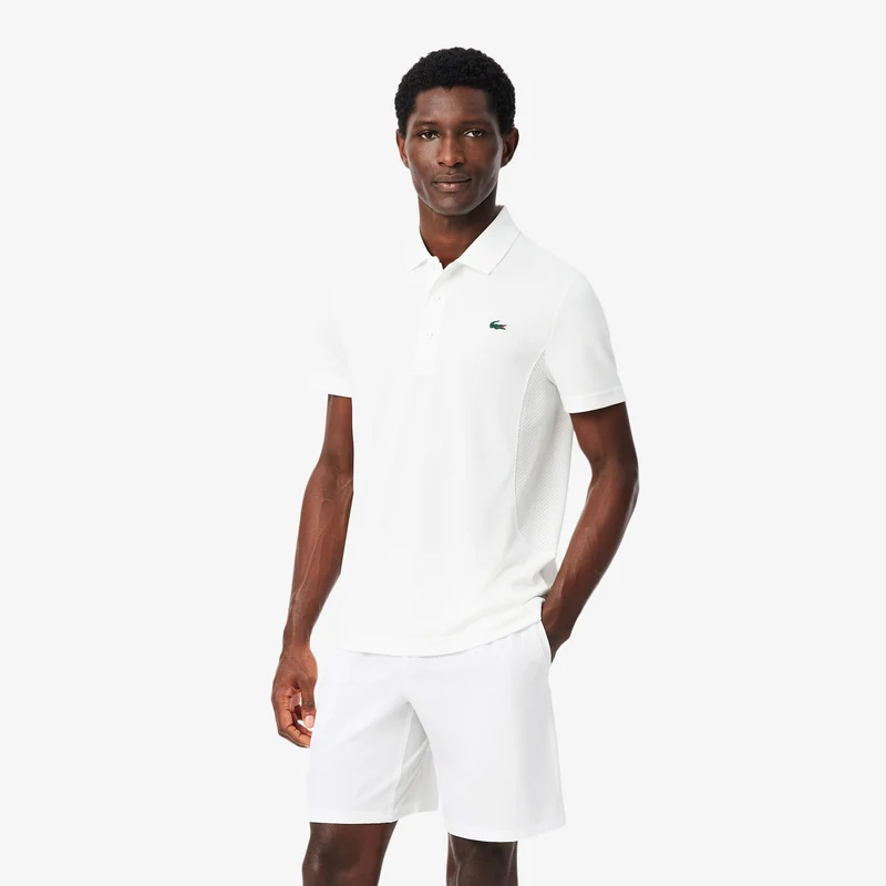 Djokovic Shorts Herren - weiß, dunkelblau