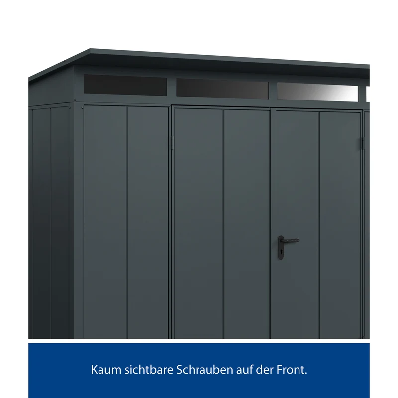 Set Berry Modern-P,Typ 3 Gerätehaus-Anthrazit