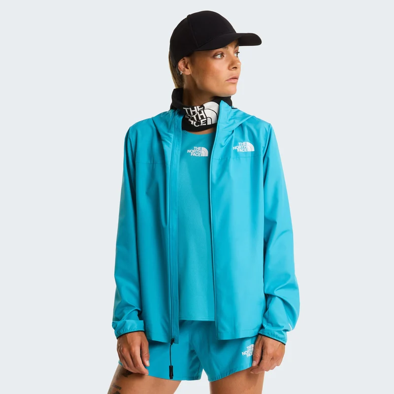 Fontanales Wind Laufjacke Damen - türkis