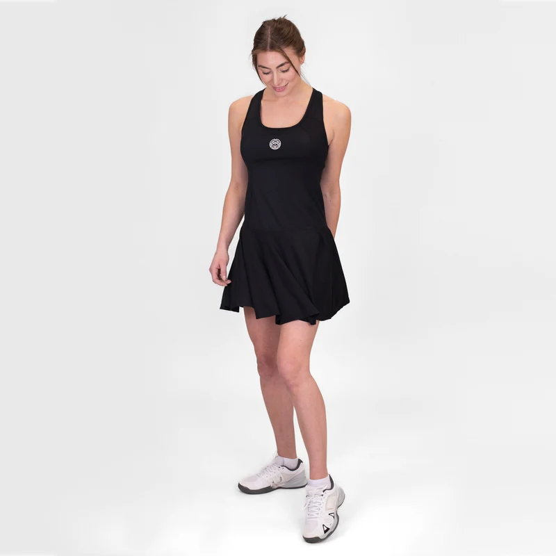 Crew Kleid Damen-Schwarz
