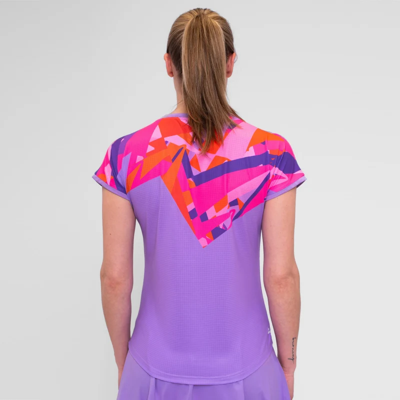 Spike T-Shirt Damen-Dunkelblau,Mehrfarbig