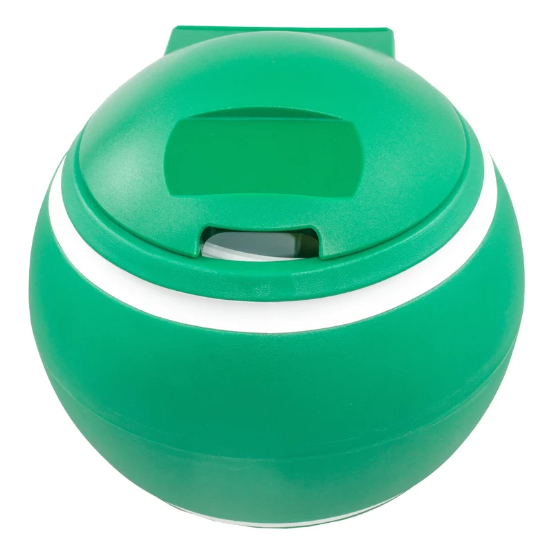 Abfallbehälter Tennisball-Grün