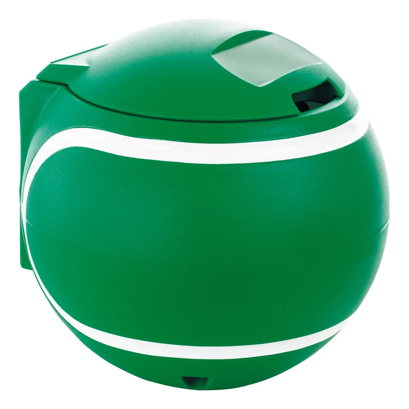 Abfallbehälter Tennisball-Grün