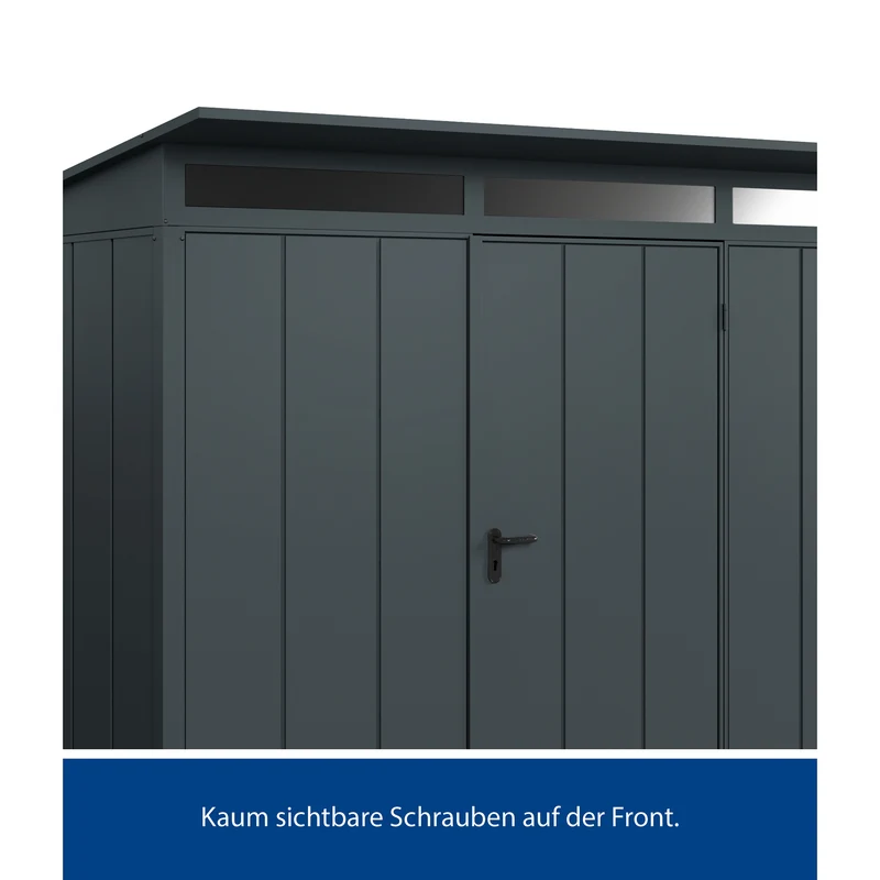 Set Berry Modern-P,Typ 3 Gerätehaus-Anthrazit