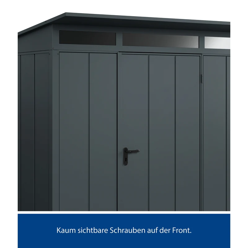 Set Berry Modern-P,Typ 2 Gerätehaus-Anthrazit