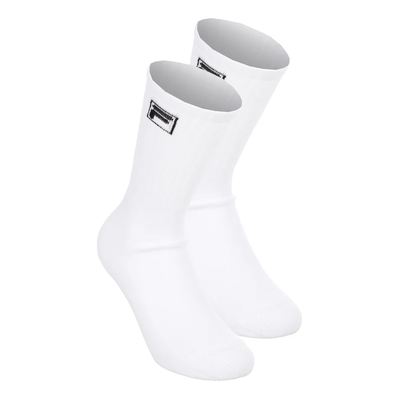 F-BOX PREMIUM CREW 2P Tennissocken Unisex-weiß