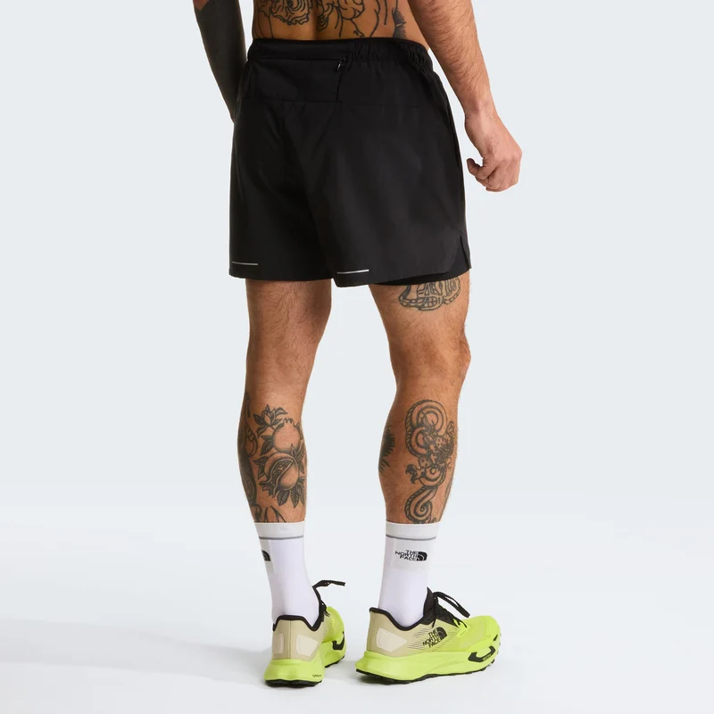 Lightbright 2in1 5in Laufshorts Herren - schwarz