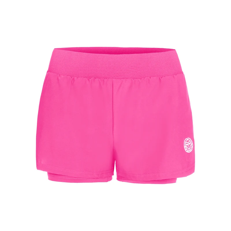 Crew 2in1 Shorts Damen-Pink