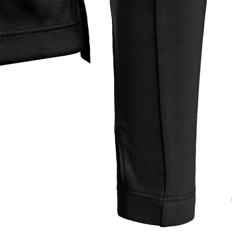 Dri-Fit Half-Zip Longsleeve Mädchen - schwarz,