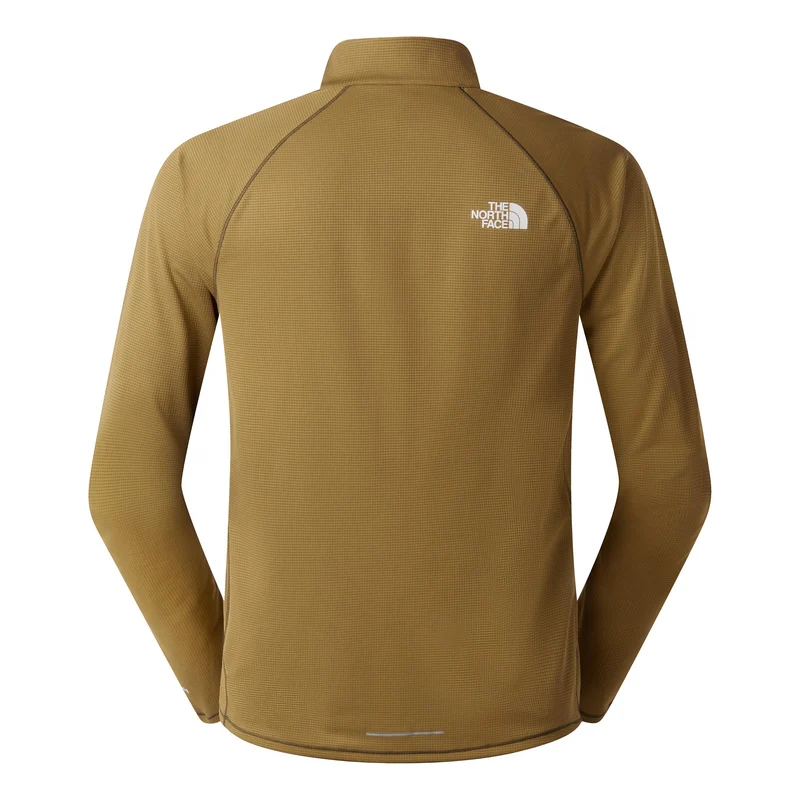 Sunriser 1/4 Zip Laufshirt Herren - braun