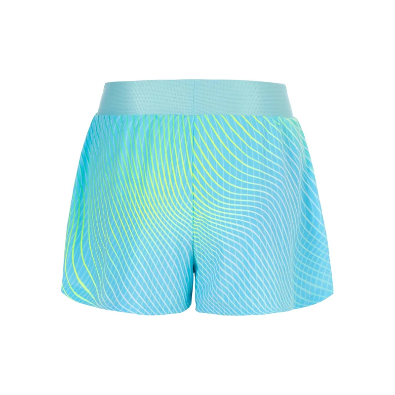 Out of Control 2in 1 Shorts Mädchen - hellblau, neongelb
