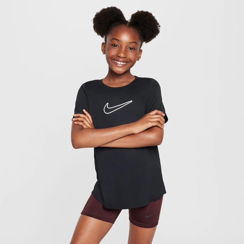 Dri-Fit One STD T-Shirt Mädchen-Schwarz