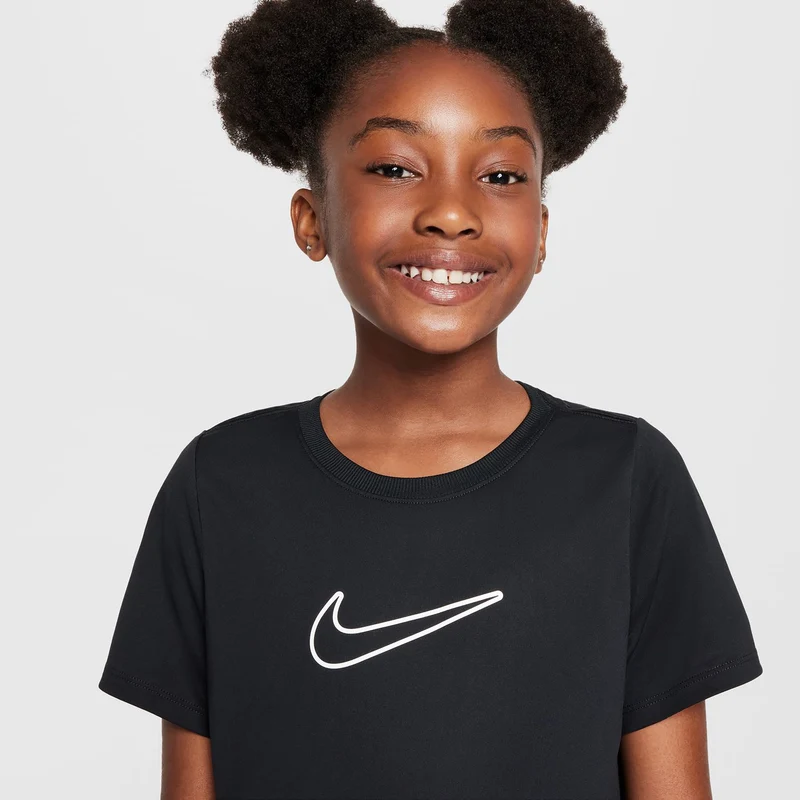 Dri-Fit One STD T-Shirt Mädchen-Schwarz