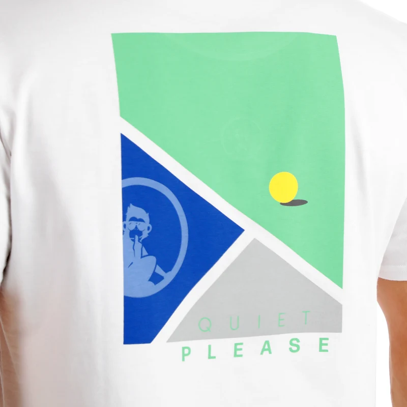 Crush T-Line T-Shirt Herren-weiß, blau